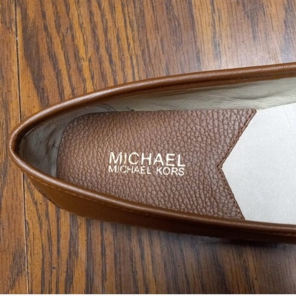 NWOT Michael Kors Womens Fulton Leather Square Toe Slide Size 7.5 - Picture 4 of 6